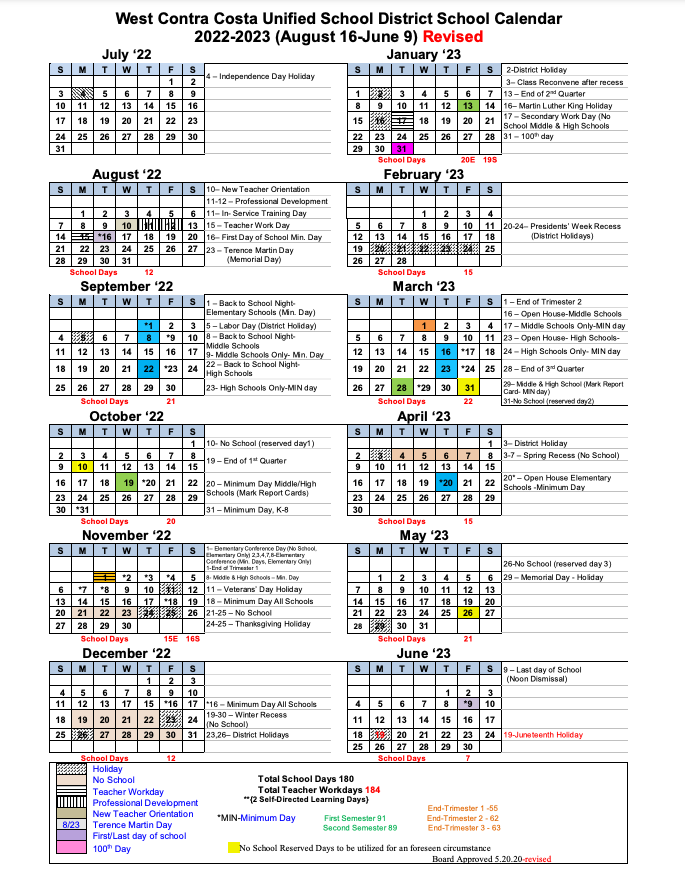 School Calendar